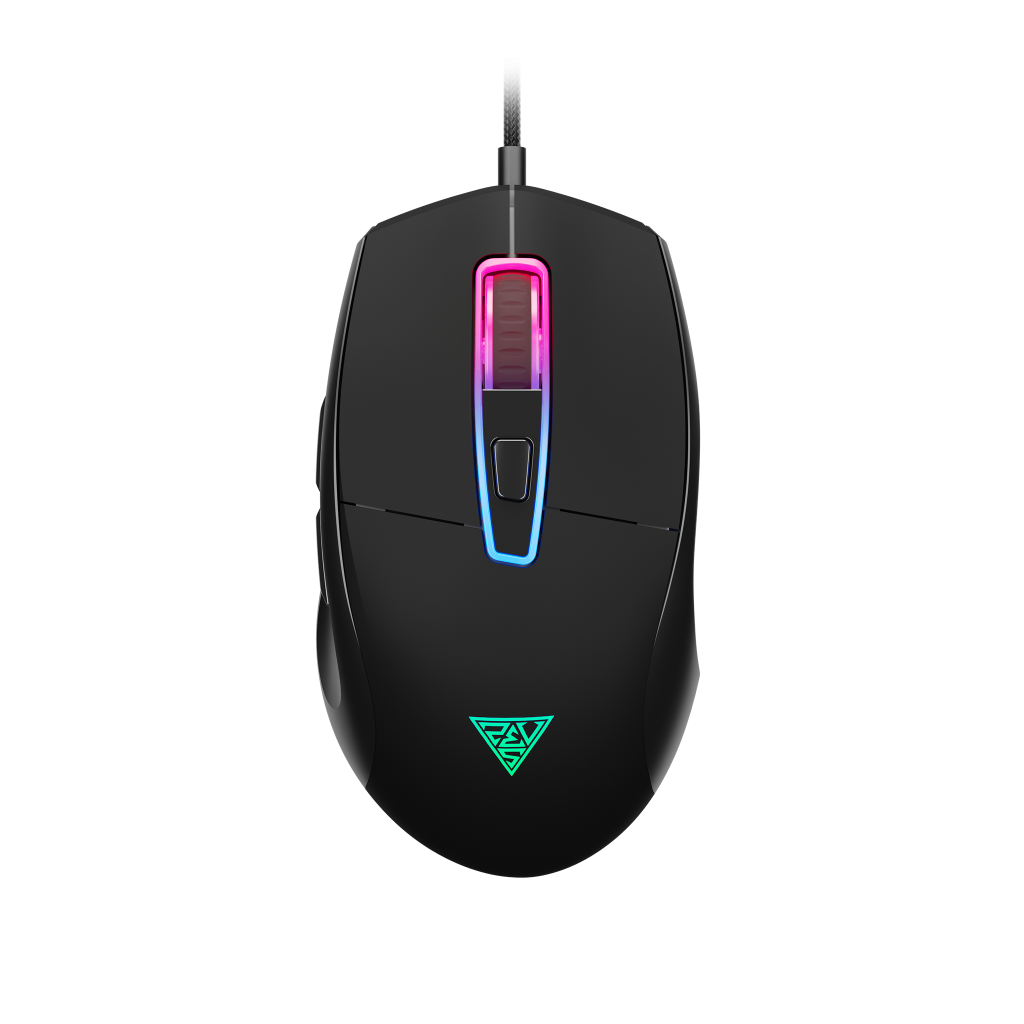 GAMDIAS ZEUS M5, RGB Aydınlatma, USB Kablolu,  7 Tuşlu, Gaming Mouse, 12.800 DPI, Siyah