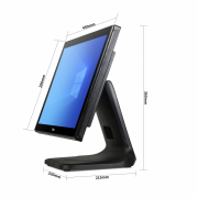 Tiwox TP-4950, Intel i5 5.Nesil, 18.5" Ekran,  8GB Ram, 128GB SSD, Endüstriyel, Dokunmatik Pos PC