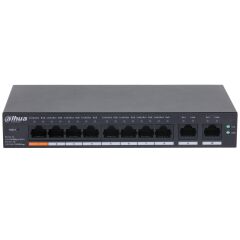 DAHUA CS4010-8ET-60 10 PORT 10/100 8 PORT POE 60W YONETILEBILIR SWITCH