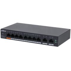 DAHUA CS4010-8ET-60 10 PORT 10/100 8 PORT POE 60W YONETILEBILIR SWITCH