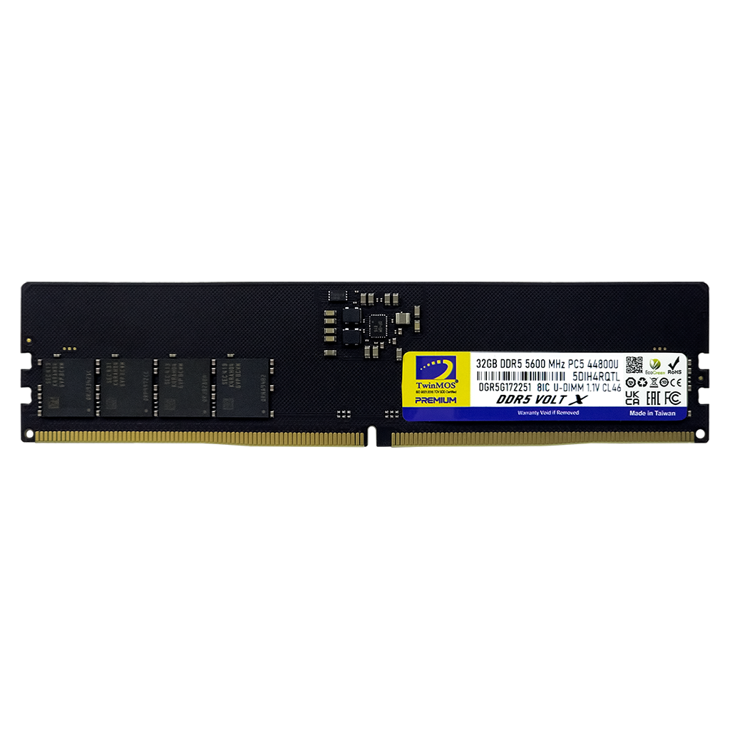 TwinMOS TMD532GB5600U46WO, VoltX, 32GB, DDR5,  5600MHz, CL46, 1.1V Desktop Ram