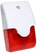 TEKNİM TOS-0103 DAHİLİ SİREN. BEYAZ KASA, KIRMIZI FLAŞÖR PENCERESİ