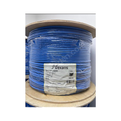 NEXANS NEX1611TB5, MAVİ, CAT6, 500M, 23AWG (0,58mm), UTP, %100 Bakır, LSZH Halogen Free, Makara, Kablo
