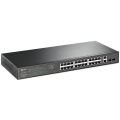 TP-LINK TL-SG1428PE 28 PORT 10/100/1000 24 PORT POE+ 2 X SFP YONETILEBILIR RACK MOUNT SWITCH