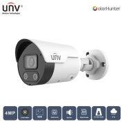 UNIVIEW IPC2124LE-ADF28KMC-WL 4MP 2.8MM COLORHUNTER IP67 DAHİLİ SES/HOPARLÖR IR BULLET IP KAMERA
