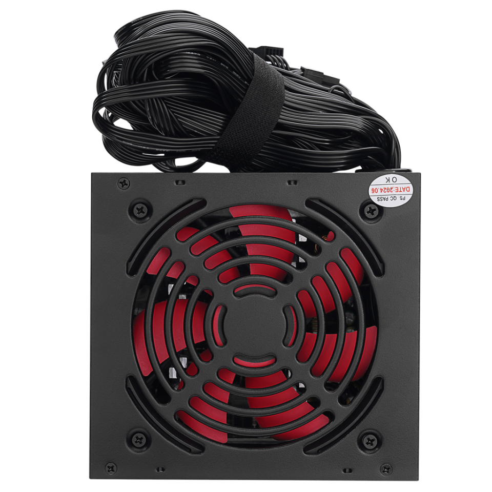 EVEREST EPS-600A, Peak 600W, 12cm Fan, ATX, Aktif PFC, GAMING Power Supply (PSU) Bulk