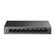 TP-LINK LS109P 9 Port Mbit 8 Port PoE+ 63W 1xMbit Uplink Desktop Yönetilemez Çelik Kasa Switch