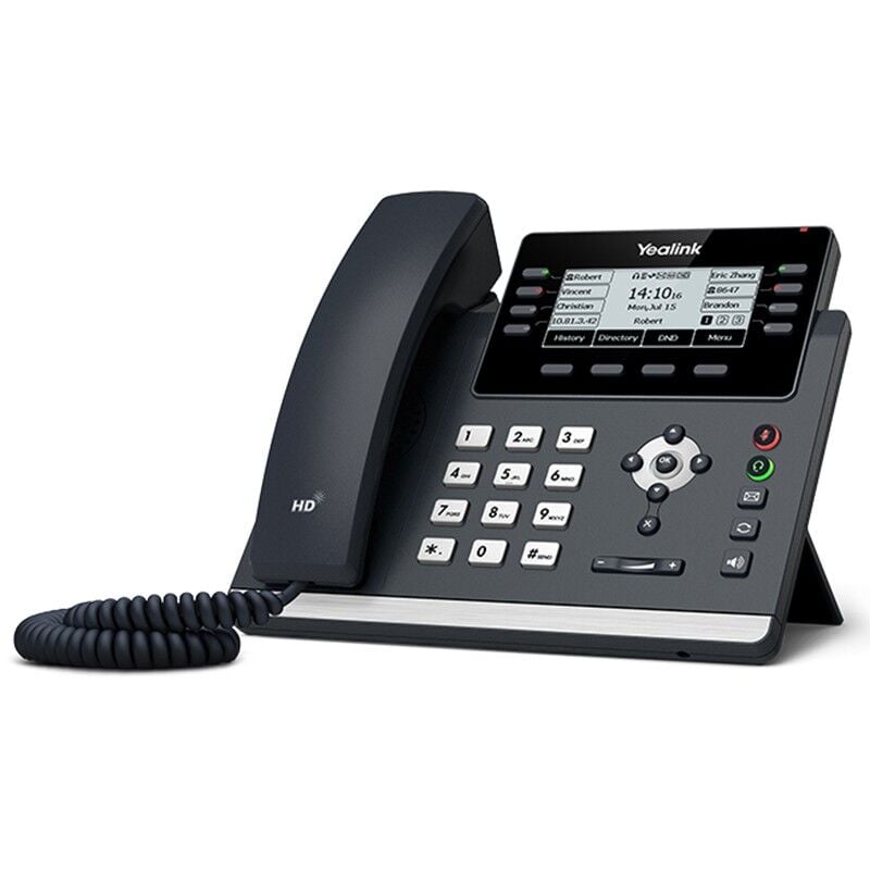 YEALINK SIP- T43U 3.7 INC EKRAN HD SES DUAL USB PORT GÜRÜLTÜ ENGELLEME POE DESTEKLİ MASAÜSTÜ TELEFON