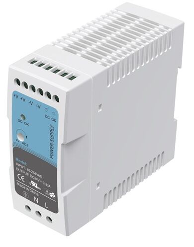 MERVESAN MT-MDR-60-12 60 WATT 12VDC 5A RAY MONTAJ AC/DC ADAPTÖR