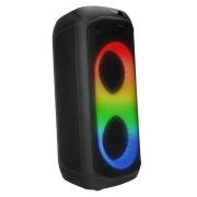 MICROLAB M61, 80W, Taşınabilir, BT/USB/AUX/TF/TWS, RGB Işıklı, 2400mAh Batarya, 2adet VHF Mikrofon, Karaoke/Parti, Bluetooth Speaker,