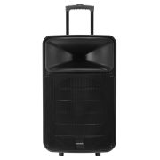 MICROLAB M63, 120W, Taşınabilir, BT/USB/AUX/TF/TWS, RGB Işıklı, xxxxxx mAh Batarya, 2adet UHF Mikrofon, Karaoke/Parti, Bluetooth Speaker,