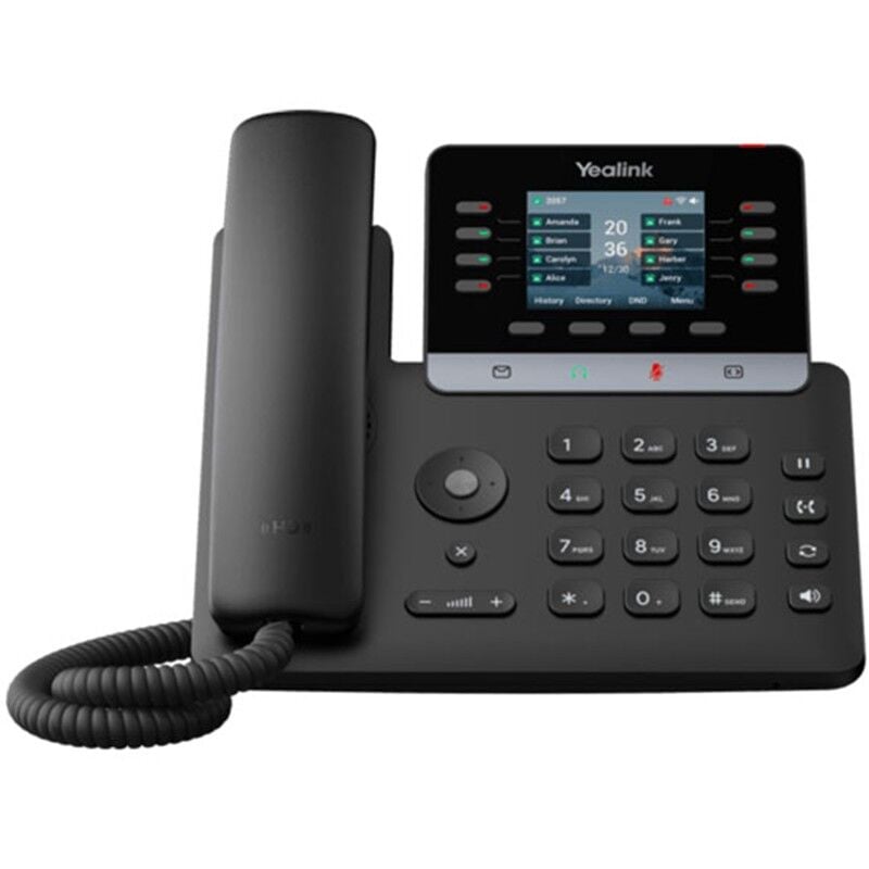 YEALINK SIP- T73U 2.8 INC RENKLİ EKRAN HD SES DUAL USB PORT GÜRÜLTÜ ENGELLEME POE DESTEKLİ MASAÜSTÜ TELEFON