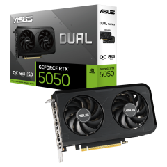 ASUS DUAL-RTX5050-O8G, 8Gb, 128Bit, GDDR6, 1xHDMI, 3xDP GAMING Ekran Kartı