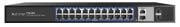 STONET P124GH 24 Port Fast Ethernet PoE Switch/802.3at/af, 2xGigabit uplink port, 2xSFPport