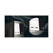 VENTO VS114F Mid Tower, Peak 350W Siyah, ATX Kurumsal KASA