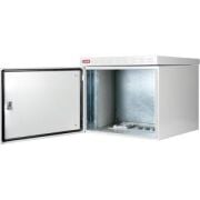 LN-ESO-IP5509U6060-LG-1 MONTAJLI 09U 19'' W600MM D600MM (2 FAN UYUMLU) PROLINE500-O SAFEBOX OUTDOOR SERİSİ IP55 KABİNET (BEYAZ) (ÖN TEK AÇILIM METAL/A)