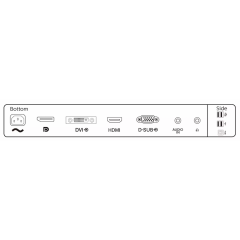 PHILIPS 241B8QJEB/00 23,8" 5ms, 75Hz, Full HD, HDMI, DP, DVI-D, D-Sub, 4X USB, 2X2W Hoparlör, Asansör Ayak, IPS Panel Monitör