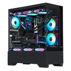POWER BOOST JBST-PBP4308BB SEA VİEW 750W 80+ BR 6x12CM RGB FAN E-ATX PENCERELİ USB3.0 SİYAH KASA
