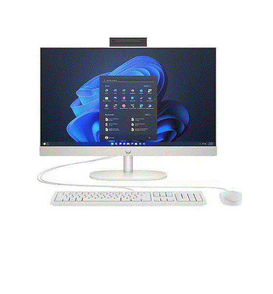 HP ProOne 240 G10 D36TKET Ultra 5 125U 16GB 512GB SSD O/B Intel UHD 23.8'' Beyaz DOS All in One PC