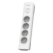 PHILIPS SPN7040WA/62 600J 4'LÜ / 2M AKIM KORUMALI PRİZ