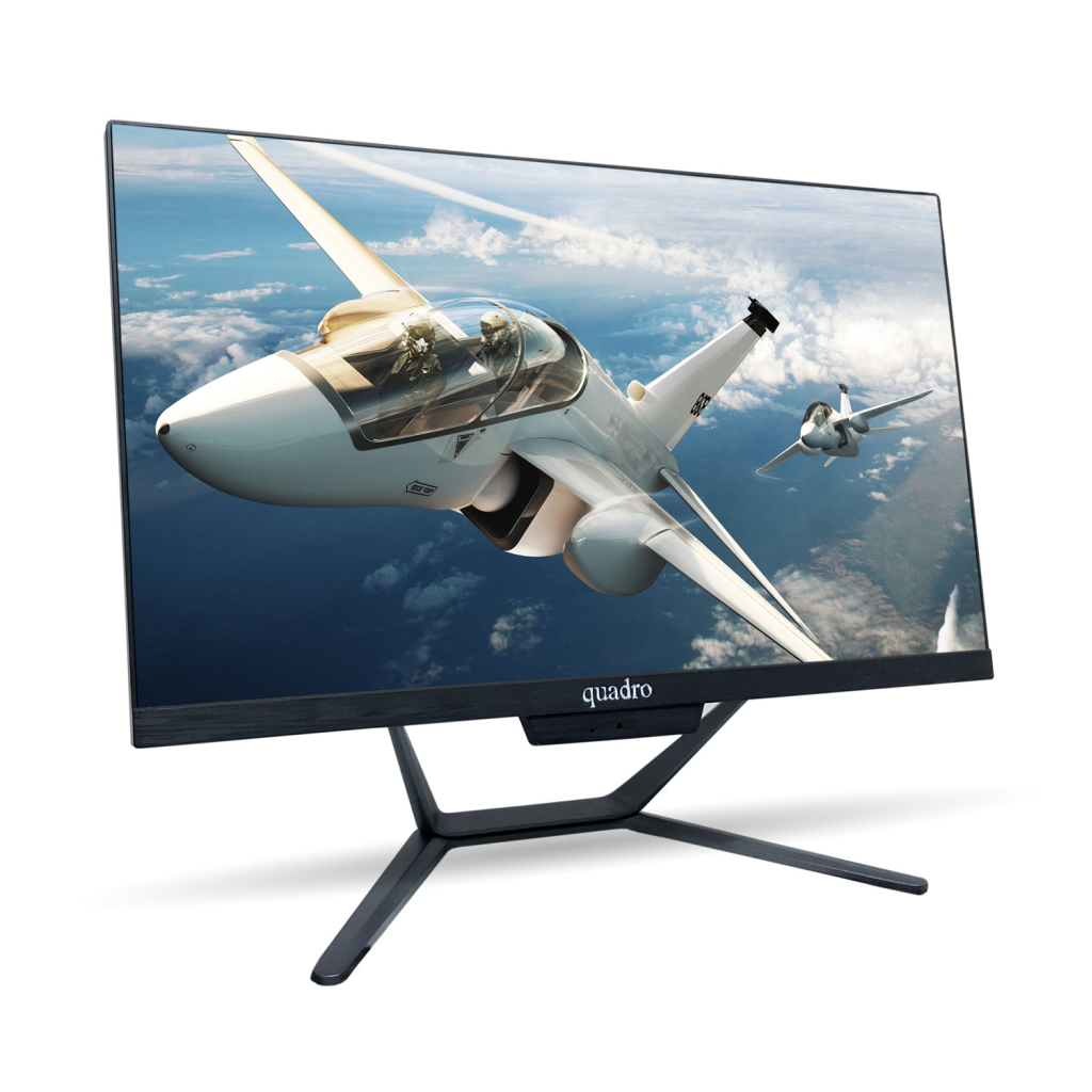 QUADRO STARK H224D5 26851, i5-12450H, 23,8'' FHD Ekran, 8Gb DDR5 Ram, 512Gb SSD, Paylaşımlı VGA, Free Dos All In One PC