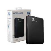 WD WDBU6Y0020BBK-WESN, Elements, 2TB, 2.5", USB3.0, Taşınabilir, Harici HDD, Siyah (Türkiye Distribütörü Garantili)