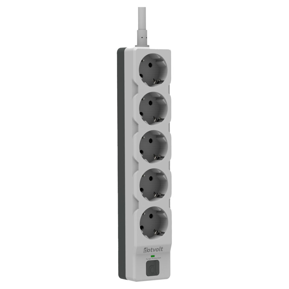 DOTVOLT SURGE HUNTER 1050 JOULES 5'Lİ 1.5M AKIM KORUMALI PRİZ