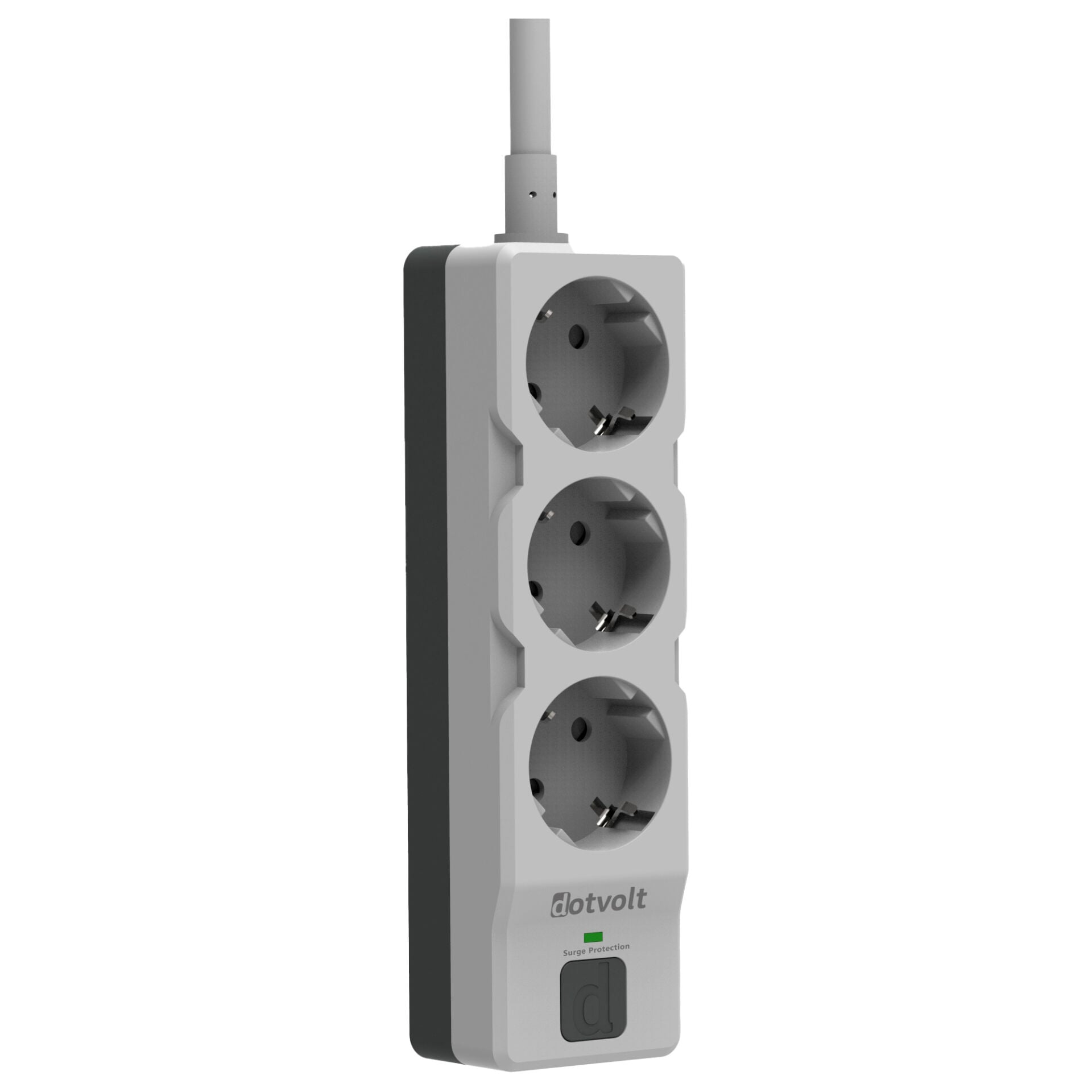 DOTVOLT SURGE HUNTER 1050 JOULES 3'LÜ 1,5M AKIM KORUMALI PRİZ
