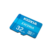 KIOXIA 32GB Exceria, LMEX1L032GG2, UHS-1,  CL10, 100Mb/s, MicroSD Kart Bellek (SD Adaptörlü)