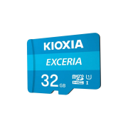 KIOXIA 32GB Exceria, LMEX1L032GG2, UHS-1,  CL10, 100Mb/s, MicroSD Kart Bellek (SD Adaptörlü)