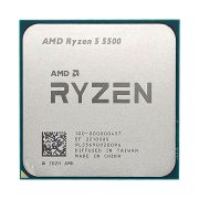 AMD RYZEN 5 5500 6 Core, 3,60-4.20GHz, 19Mb Cache,  65W, AM4 Soket, TRAY, (Dahili Grafik YOK, Fan YOK)