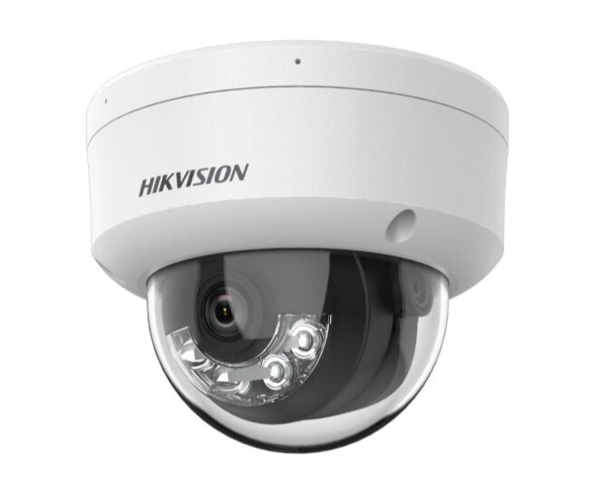 HIKVISION DS-2CD1141G2-LIUF 1/2.8''Cmos 4 MP 2.8mm Smart Hybrid Light POE Sesli Dome Smart Hybrid IP Güvenlik Kamera