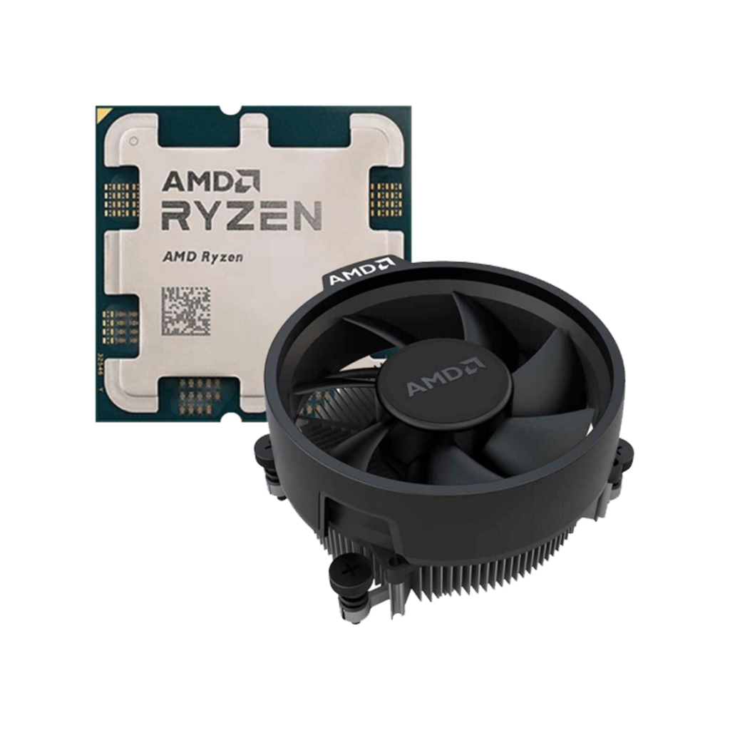 AMD RYZEN 5 7500F 6 Core, 3,7-5.00GHz, 38Mb Cache, 65W,  AM5 Soket, MPK, (Dahili Grafik YOK, Fan VAR)