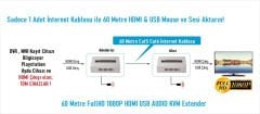 EZCOOL EZ-2010EX 60MT HDMI USB KVM EXTENDER 1080P