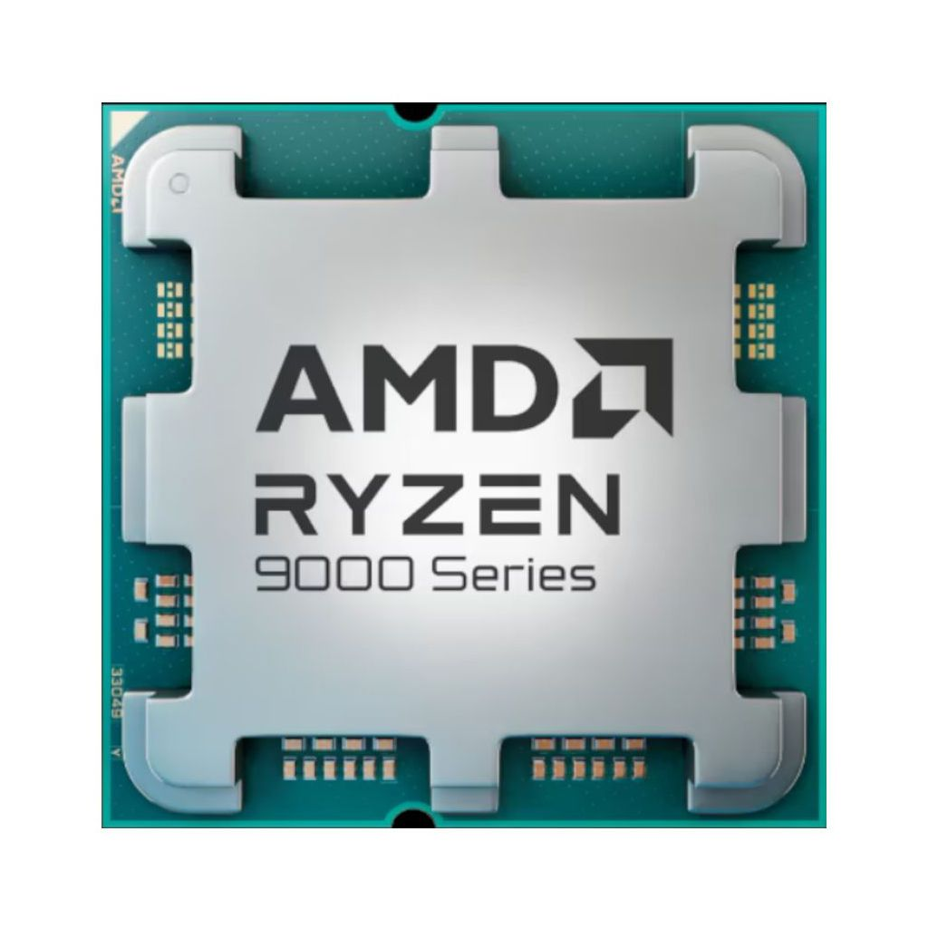 AMD RYZEN 5 9600 6 Core, 3,80-5.20GHz, 38Mb Cache, 65W,  AM5 Soket, TRAY, (Dahili Grafik VAR, Fan YOK) TÜRKİYE Distibütör GARANTİLİ
