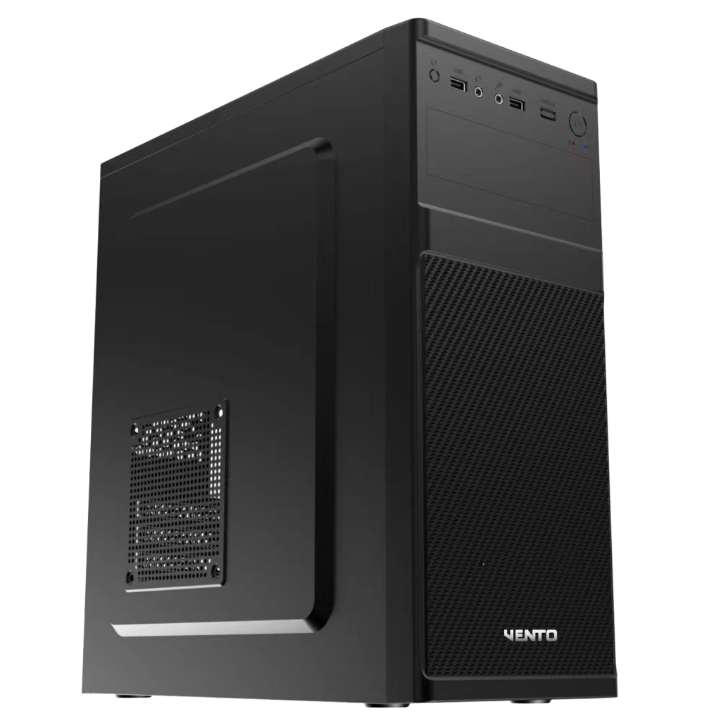VENTO VS120S Mid Tower, Peak 400W Siyah, ATX Kurumsal KASA