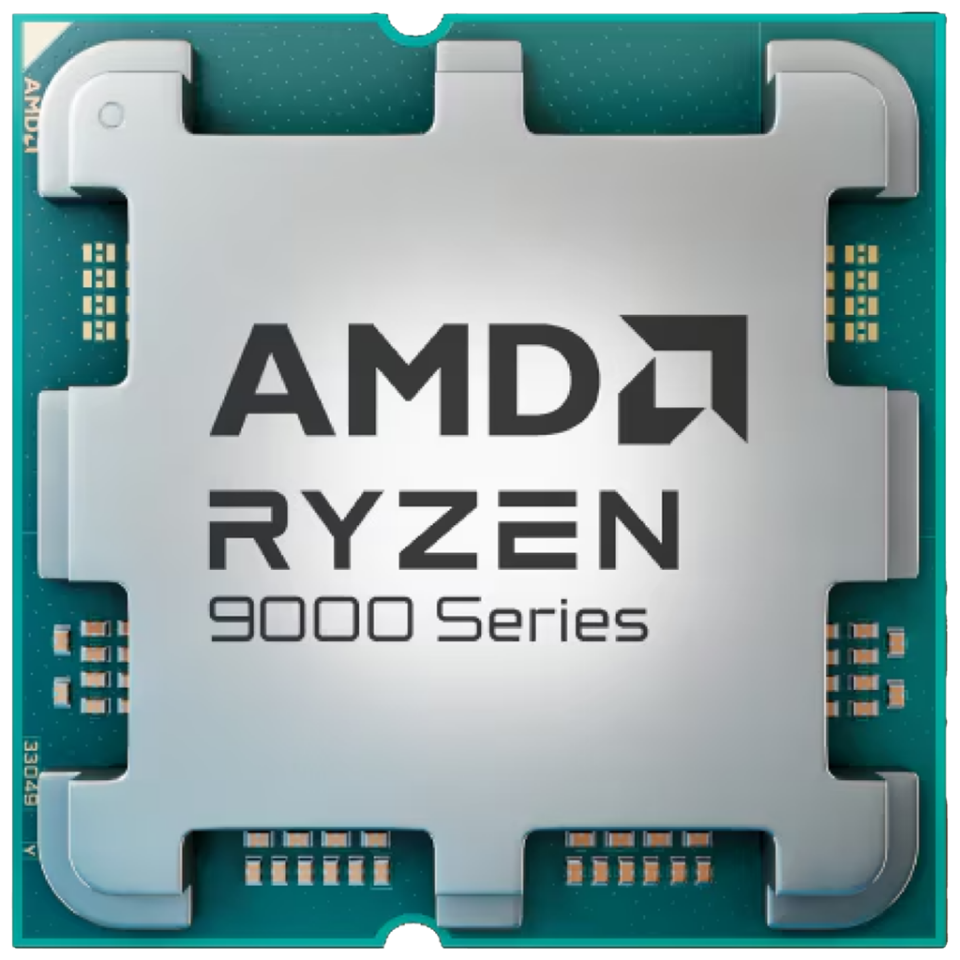AMD RYZEN 5 9600X 6 Core, 3,90-5.40GHz, 38Mb Cache, 65W,  AM5 Soket, TRAY, (Dahili Grafik VAR, Fan YOK) TÜRKİYE Distibütör GARANTİLİ