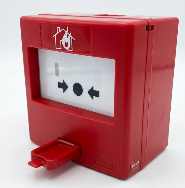 ELEKS KONV. YANGIN ALARM BUTONU, TEKRAR KURULABİLİR, EN 54-11