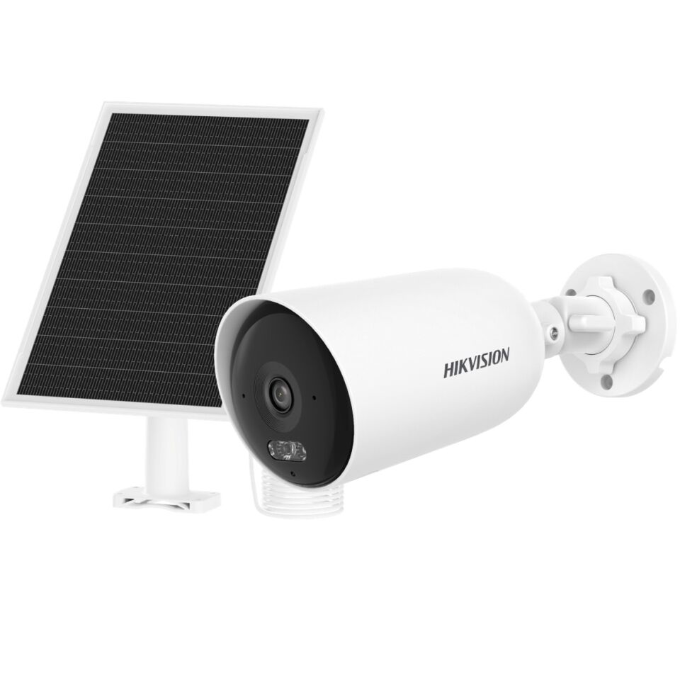 HIKVISION DS-2CFS04/4G 4MP 2.8MM 30MT 4G LTE / İKİ YÖNLÜ SES IP67 BULLET IP SOLAR PANEL KAMERA