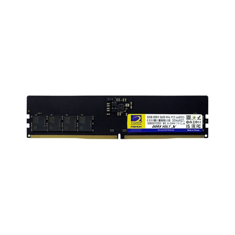32 GB DDR5 5600MHZ CL46 TWINMOS DT TMD532GB5600U46WO