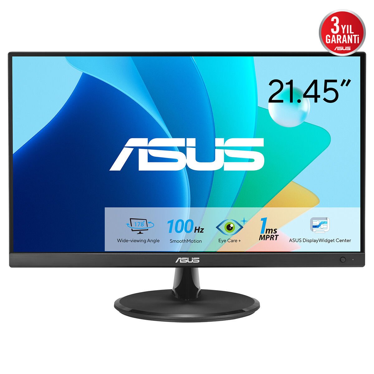 ASUS VP227HF 21.5'' 1MS 100Hz 1920x1080 VGA/HDMI VESA IPS LED MONITOR
