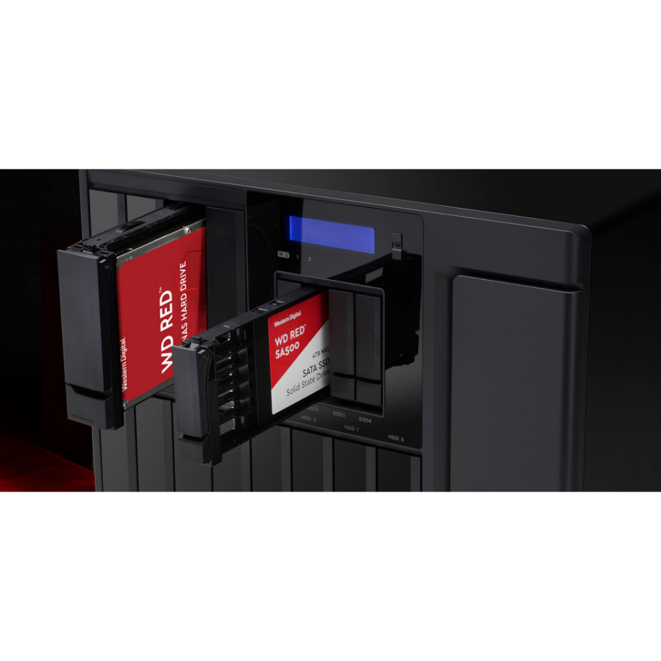 WD Red SA500, WDS200T2R0A, 2TB, 560/530, SERVER ve NAS için Enterprise, 2,5" SATA, SSD