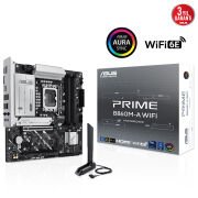 ASUS PRIME B860M-A WIFI 4x DDR5 DP/HDMI 2x M.2 1x 2.5GLAN/WIFI/BT USB3.2 1851P ANAKART