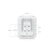 UBIQUITI UAP-U7-PRO-Outdoor, UniFi, Triple Band, 5765Mbps, Wifi6, Tavan Tipi, Access Point (Poe Adaptör Çıkmaz)