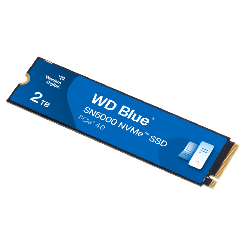 WD Blue SN5000, WDS200T4B0E, 2TB, 5150/4850 Gen4, NVMe PCIe M.2 2280,  SSD