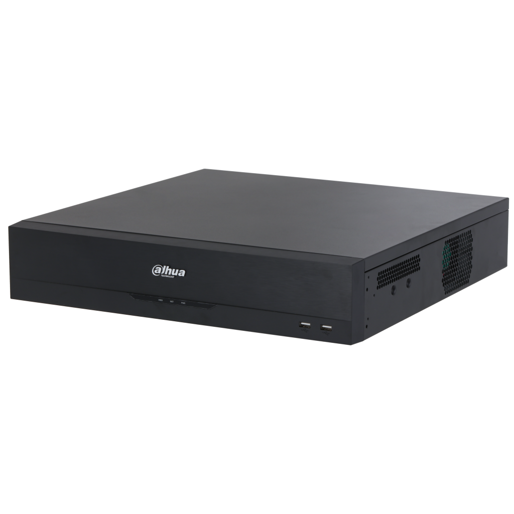 DAHUA  NVR5864-EI2, 64Kanal, 32Mpix, H265+, 8 HDD Desteği, 1080P Kayıt, 448Mbps Bant Genişliği, 2 Port GigaBit Lan, RAID 0/15/6/10, NVR