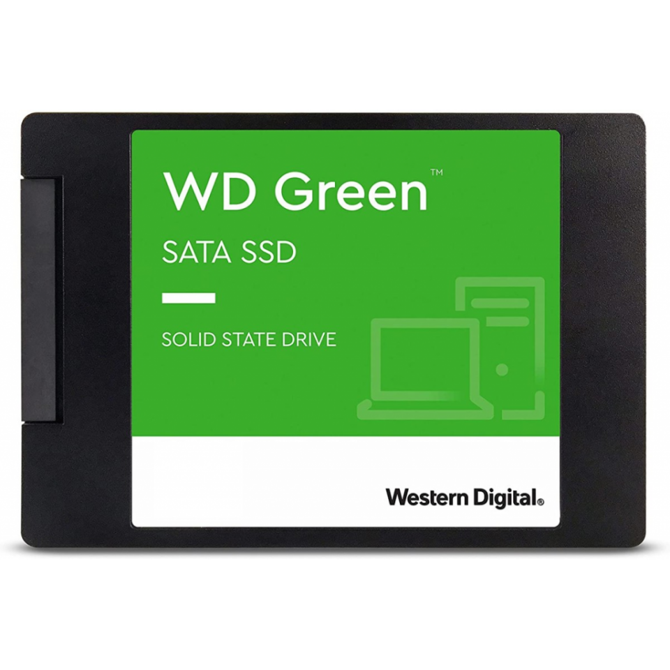 WD Green, WDS480G3G0A, 480GB, 545/465, 3D NAND, 2,5" SATA, SSD