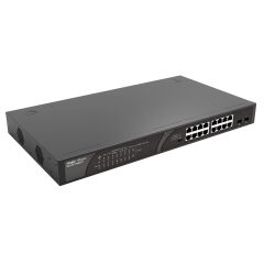 RUİJİE-REYEE RG-ES118GS-P 16XGE 2XGE F.GİGABİT 247W POE SWİTCH