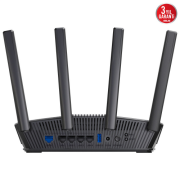 ASUS RT-BE82U, BE6500, 4 Port, 6500Mbps, Dual Band, WİFİ 7, AiMesh, AiProtection Pro, Gigabit Extendable Router