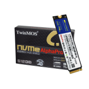 TwinMOS NVMe512GB2280AP, AlphaPro, 512GB, 3600-3250Mb/s, Gen3, NVMe PCIe M.2 2280, SSD, TLC, 3DNAND